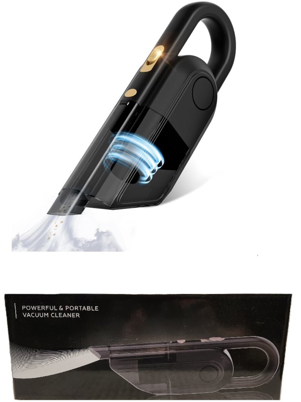 Portable Car Vacuum Cleaner Wet & Dry - Air Duster - NEW NIB
